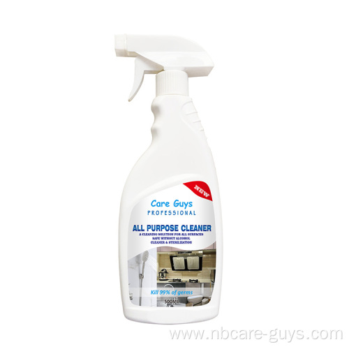 All purpose foaming cleaner household cleaning spray